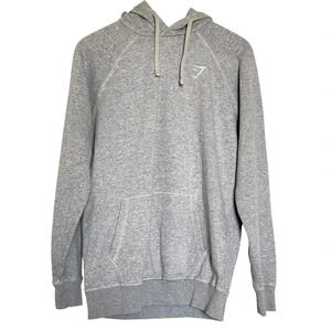 Gymshark Unisex Gray Sweatshirt Hoodie Size M
